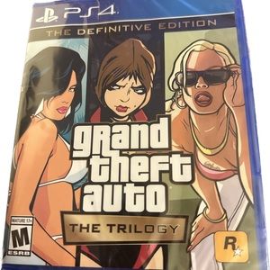 PS4 Grand Theft Auto. New. Never opened.